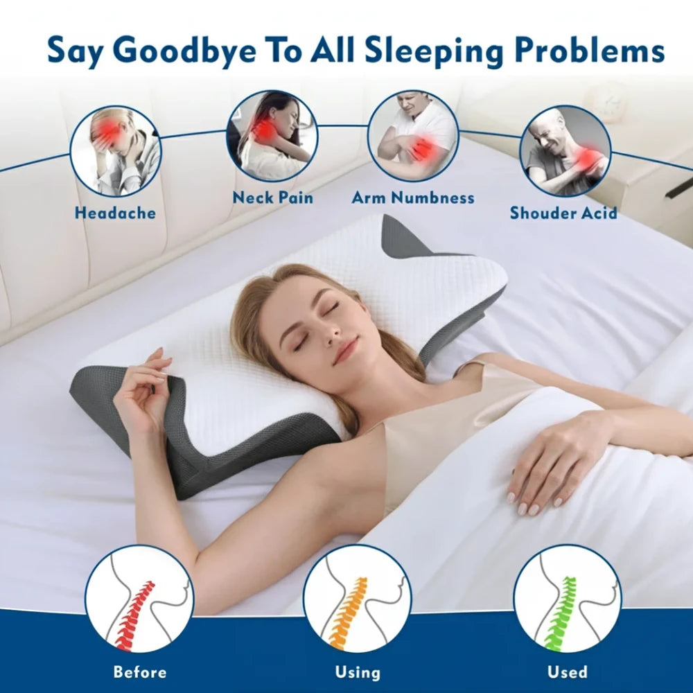 Ovareli™ Ergonomic Cervical Cooling Pillow